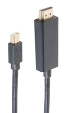 Image S-CONN shiverpeaks BASIC-S Mini DisplayPort - HDMI 1.4 Kabel, 1,0 m Mini Displa