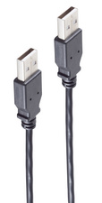 Image shiverpeaks BASIC-S USB 2.0 Kabel, A-Stecker - A-Stecker