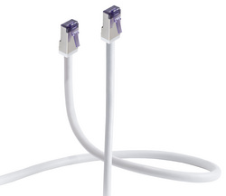 Image FLEXLINE Patchkabel, Kat. 6A, S/FTP, hochflex. weiß, 30,0 m