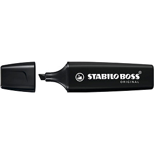 Image STABILO Textmarker BOSS ORIGINAL NatureCOLORS, schwarz
