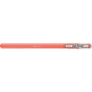 Image Pentel Mattehop Gelschreiber koralle 0,5 mm, Schreibfarbe: orange, 1 St.