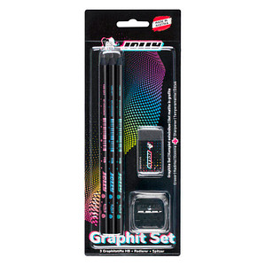 Image JOLLY Next Graphit Bleistift-Set HB schwarz 1 Set