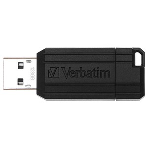 Image Verbatim USB-Stick PinStripe schwarz 128 GB