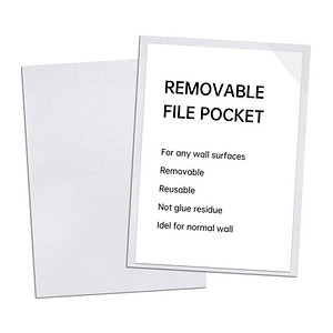 Image LMG Dokumententasche selbstklebend, nonpermanent transparent A4