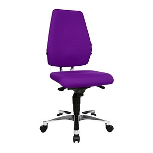 Image Topstar Bürostuhl Body Balance S30, SI99T33 violett, alu Stoff