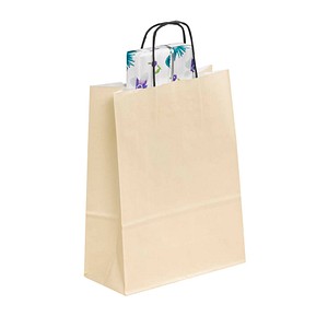 Image 50 VP Tragetaschen Toptwist ivory 24,0 x 31,0 cm