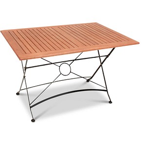 Image Garden Pleasure Gartentisch Wien braun rechteckig 120,0 x 80,0 x 74,0 cm