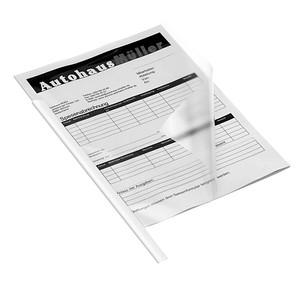 Image DURABLE KLEMMSCHIENEN 6MM WEIß, 50 ST. (2931-02)