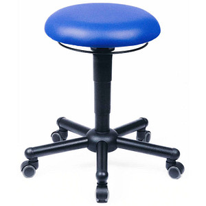 Image mey chair XXL Hocker A19-TR-KL 10023 blau Kunstleder
