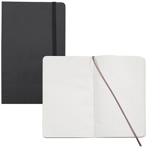 Image MOLESKINE Notizbuch Classic Collection fester Einband ca. DIN A5 kariert, schwarz Hardcover 240 Seiten
