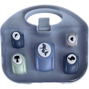 Image Handmade LULUBUG 5er Koffer Motivlocher unter Wasser Lebewesen