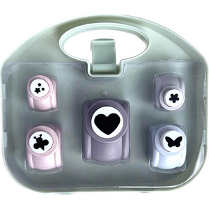 Image Handmade LULUBUG 5er Koffer  Motivlocher Tiere