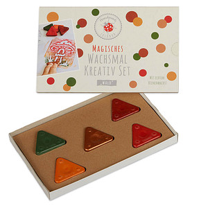 Image Handmade LULUBUG Wald Magische Dreieck Wachsmalblöcke farbsortiert, 5 St.