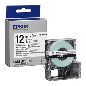Image EPSON TAPE - LK4WBW STRNG ADH BLK/