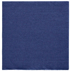 Image PAPSTAR Cocktail-Servietten, 240 x 240 mm, 3-lagig, blau
