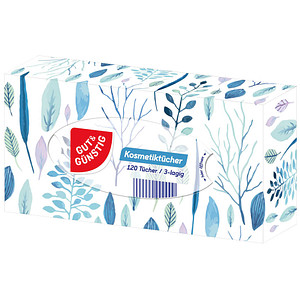 Image GUT&GÜNSTIG Kosmetiktücherbox, 120 Tücher