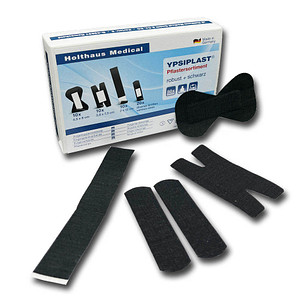 Image Holthaus Medical Fingerpflaster YPSIPLAST® 40800 schwarz, 50 St.
