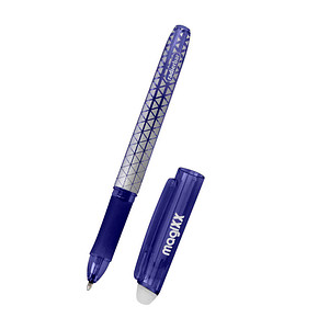 Image ONLINE® magiXX Classic Gelschreiber blau/silber 0,7 mm, Schreibfarbe: blau, 1 St.