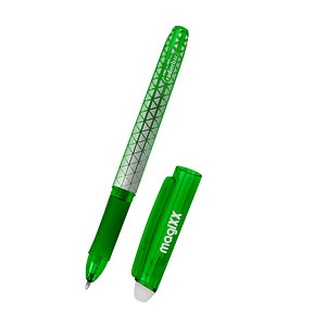 Image ONLINE® magiXX Classic Gelschreiber grün/silber 0,7 mm, Schreibfarbe: grün, 1 St.