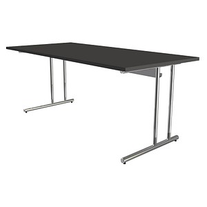 Image kerkmann Schreibtisch ARTLINE, (B)1.800 mm, anthrazit