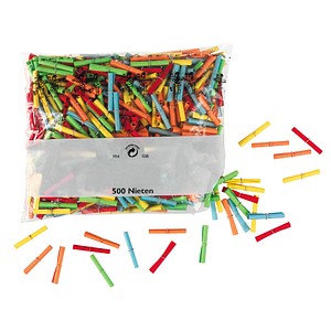 Image 500 WOLF & APPENZELLER Nieten Röllchenlose farbsortiert