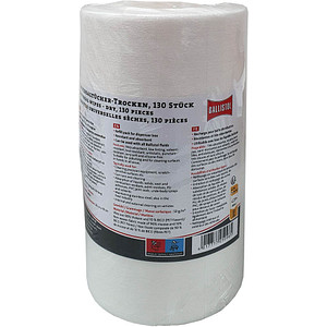 Image BALLISTOL Putztuchrolle UNIVERSALTÜCHER 1-lagig weiß, 130 Blätter