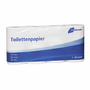 Image Meditrade® Toilettenpapier 3-lagig 8 Rollen