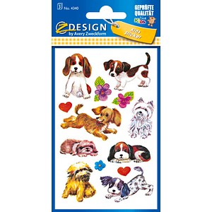 Image 26 AVERY Zweckform Aufkleber 4340 Hunde