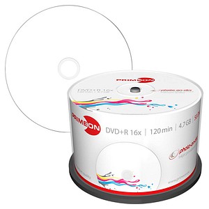Image 50 PRIMEON DVD+R 4,7 GB bedruckbar