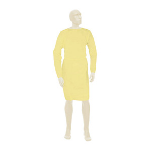 Image Meditrade® unisex Schutzkittel BeeSana® gelb Größe 136 10 St.