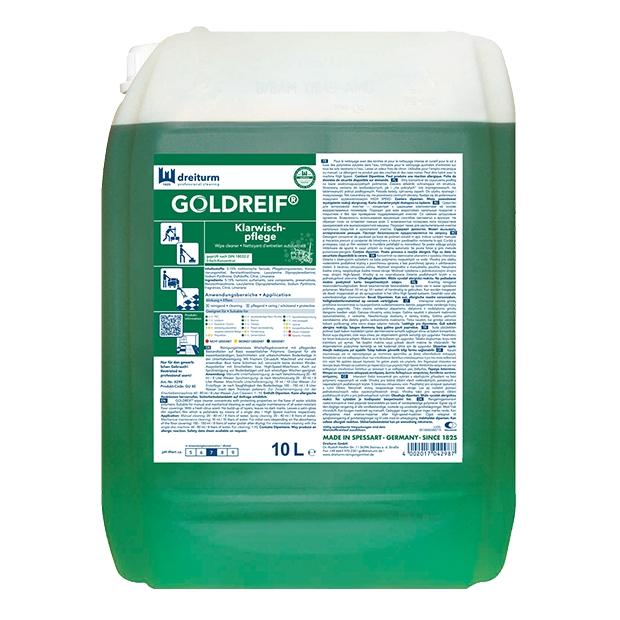 Image GOLDREIF® Klarwischpflege | 10 LiterBodenwischpflege-Konzentrat, geprüft nach DIN 18032