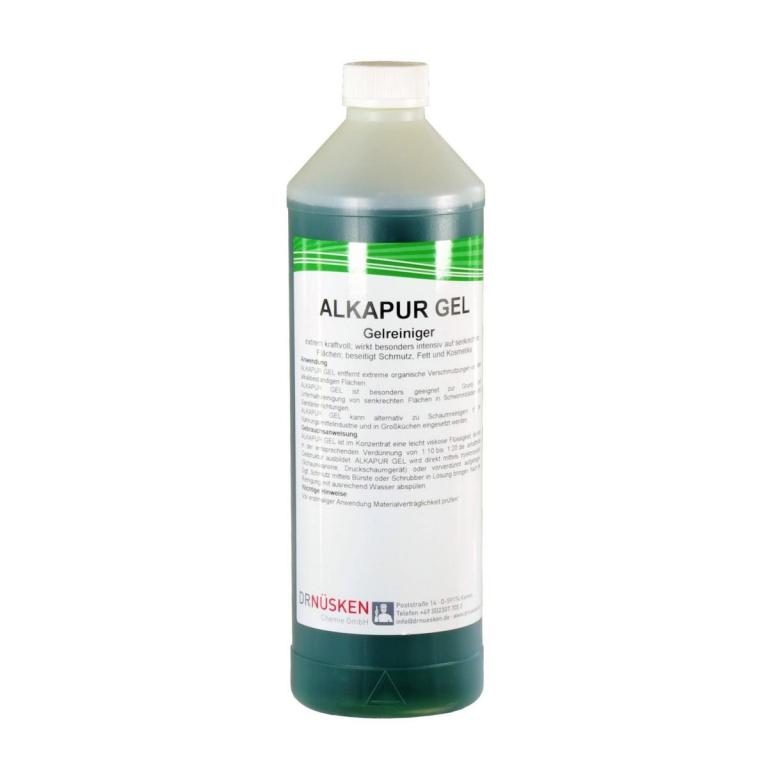 Image Alkapur Gel | 1 l hochkonzentrierter, alkalischer GEL-Reiniger zur Entfernung von extremen organischen Verschmutzungen auf senkrechten Oberflächen (RK gelistet)