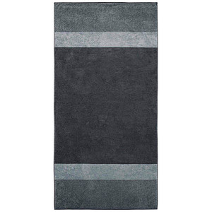 Image Dyckhoff Saunatuch XL Two-Tone Stripe grau 100,0 x 200,0 cm