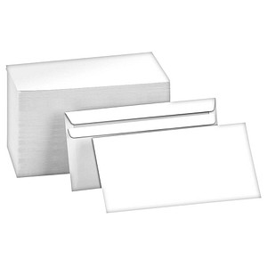Image MAILmedia Briefumschläge DIN lang ohne Fenster weiß 1.000 St.