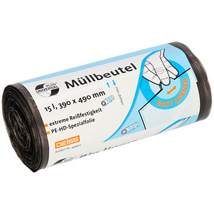 Image Universal Plus® Müllbeutel 15,0 l grau 6 µm, 1 St.