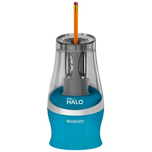 Image WESTCOTT elektrischer Anspitzer iPoint Halo blau