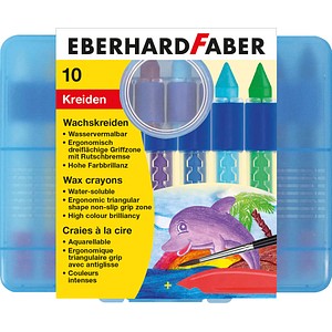 Image 10 EBERHARD FABER Wachsmalstifte farbsortiert