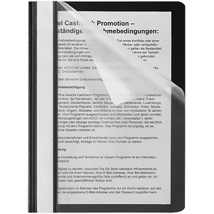 Image Schnellhefter Kunststoff schwarz DIN A5