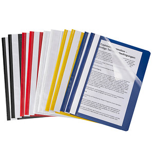 Image 10 Schnellhefter Kunststoff farbsortiert DIN A5