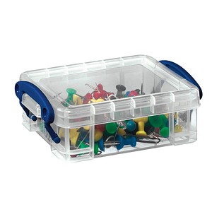 Image Really Useful Box Aufbewahrungsbox 0,2 l transparent 12,0 x 8,5 x 4,5 cm