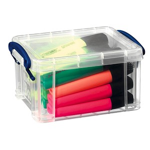 Image Really Useful Box Aufbewahrungsbox 0,7 l transparent 15,5 x 10,0 x 8,0 cm