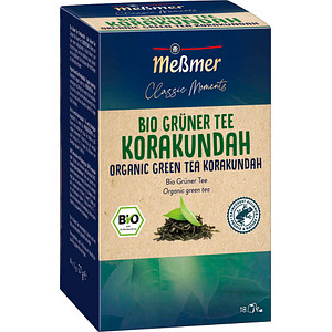 Image Meßmer Grüner Tee Korakundah Bio-Tee 18 Portionen