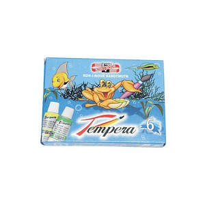 Image KOH-I-NOOR Temperafarben farbsortiert 6x 16 ml