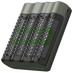 Image GP M452U 4-Port Akku-Schnellladegerät inkl. Akkus