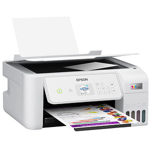 Image EPSON EcoTank ET-2876 3 in 1 Tintenstrahl-Multifunktionsdrucker weiß
