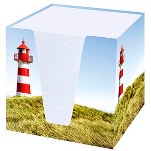 Image RNK Verlag Zettelbox "Leuchtturm", Hartkarton, befüllt