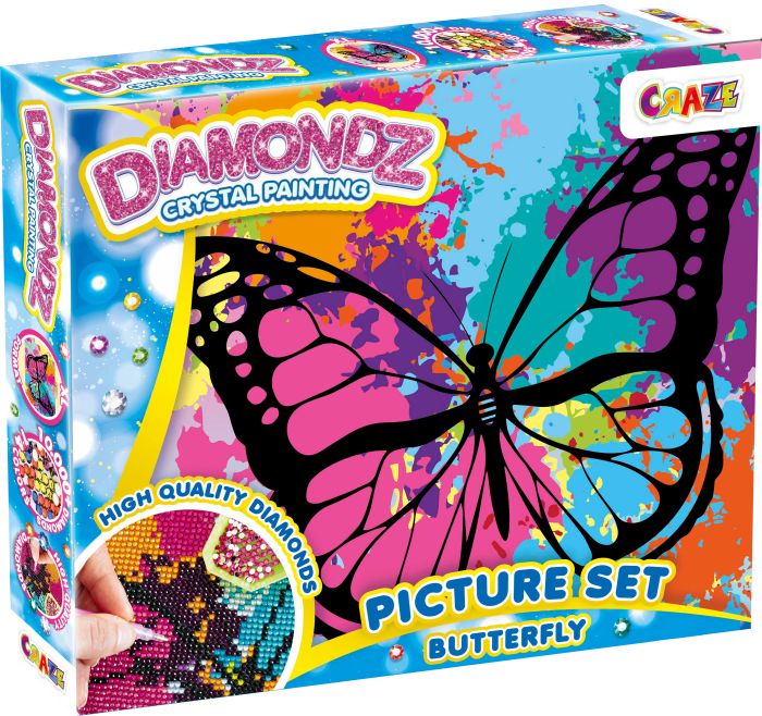 Image DIAMOND PAINTING - Adult Set Butterfly
