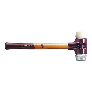 Image HALDER SIMPLEX Schonhammer Ø 40 mm Kopf: Nylon, Weichmetall