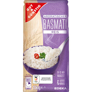 Image GUT&GÜNSTIG Basmati Reis 1,0 kg