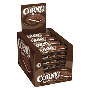 Image CORNY milch Dark & White Müsliriegel 24 Riegel